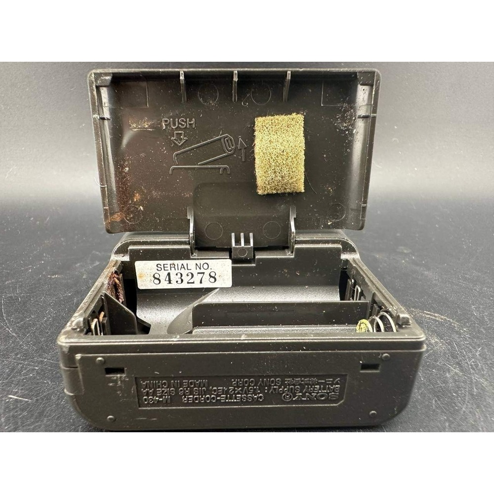 Sony M-430 Microcassette-Corder Handheld Voice Recorder Untested - 059 (60) - Picture 8 of 12